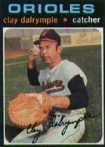1971 Topps Baseball Cards      617     Clay Dalrymple